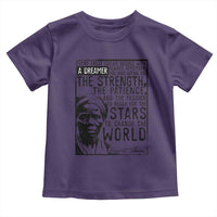 Harriet Tubman Quote Toddler T Shirt Black Woman History Activist