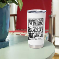 Harriet Tubman Quote Tumbler Cup Black Woman History Activist