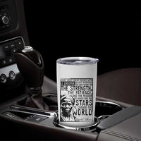 Harriet Tubman Quote Tumbler Cup Black Woman History Activist