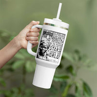 Harriet Tubman Quote Tumbler With Handle Black Woman History Activist
