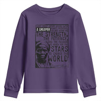 Harriet Tubman Quote Youth Sweatshirt Black Woman History Activist