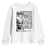 Harriet Tubman Quote Youth Sweatshirt Black Woman History Activist