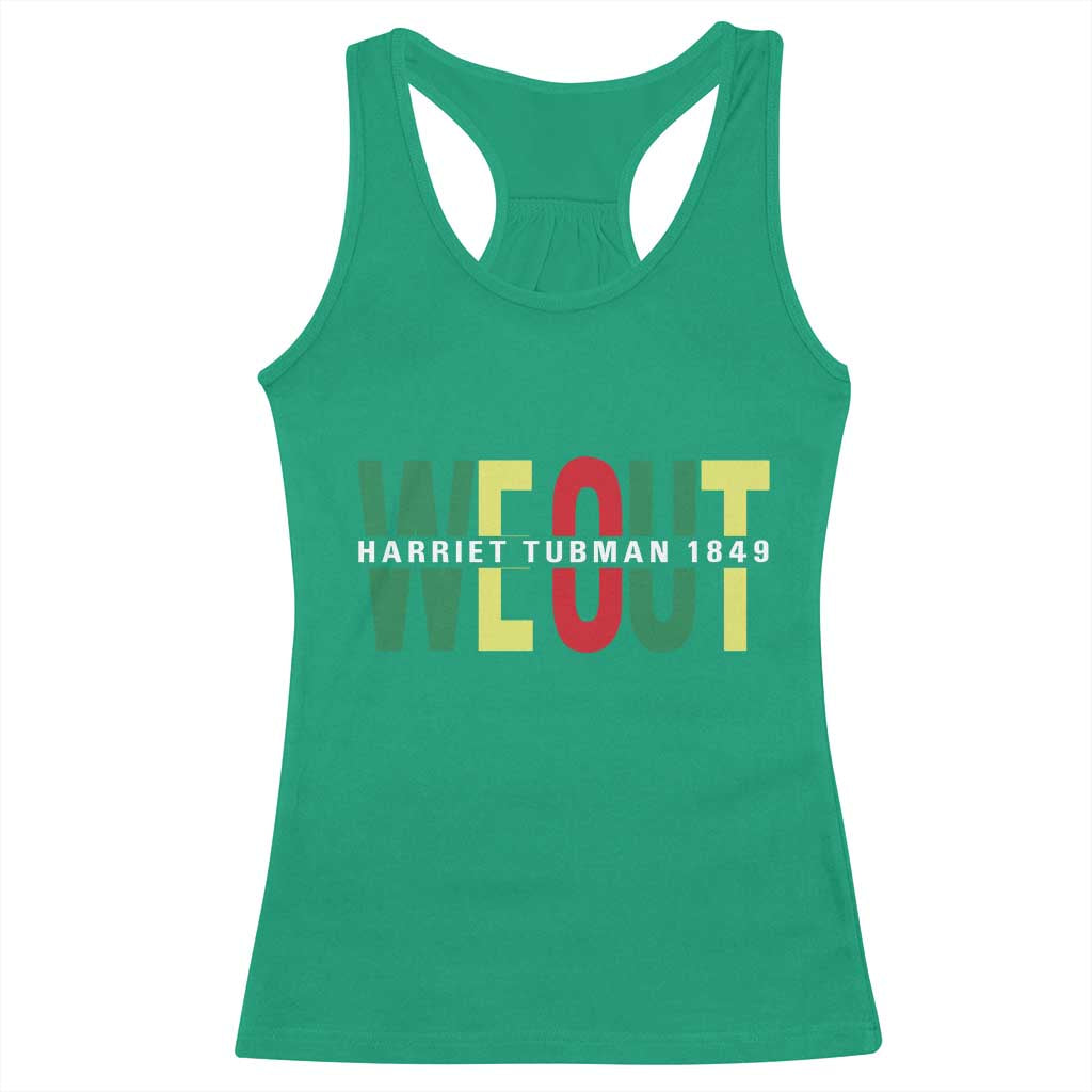 Harriet Tubman Quote Racerback Tank Top Black Woman American History Activist