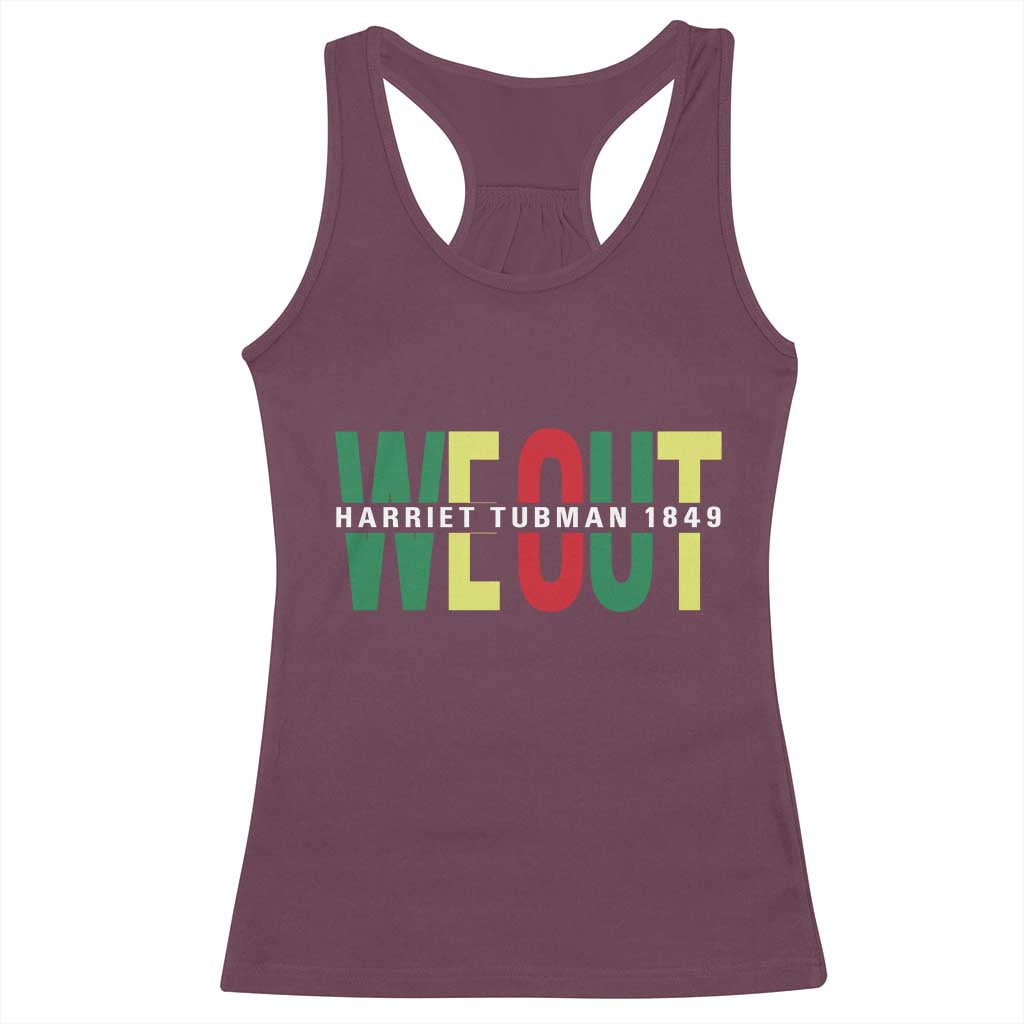 Harriet Tubman Quote Racerback Tank Top Black Woman American History Activist