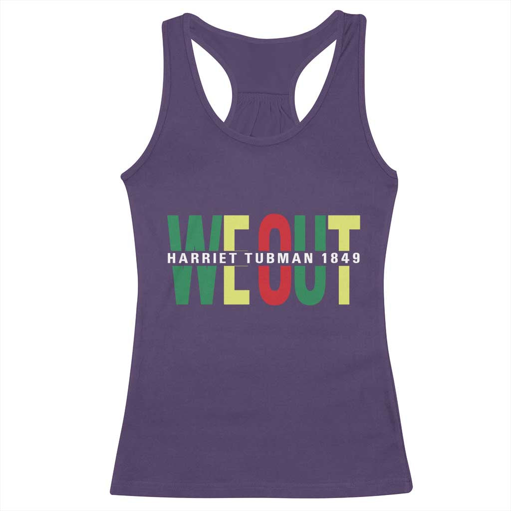 Harriet Tubman Quote Racerback Tank Top Black Woman American History Activist
