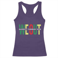 Harriet Tubman Quote Racerback Tank Top Black Woman American History Activist