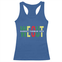 Harriet Tubman Quote Racerback Tank Top Black Woman American History Activist