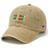 Harriet Tubman Quote Washed Cotton Baseball Cap Black Woman American History Activist
