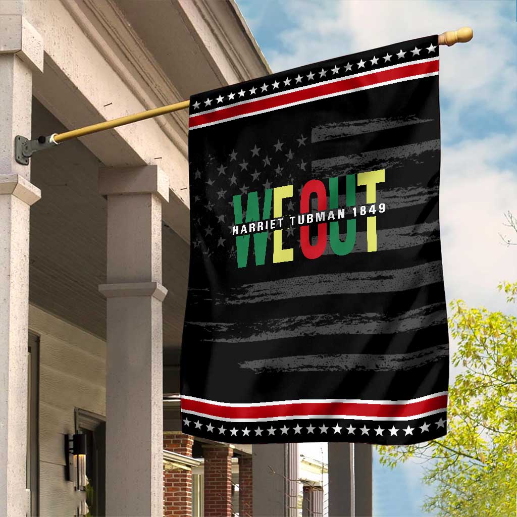Harriet Tubman Quote Garden Flag Black Woman American History Activist