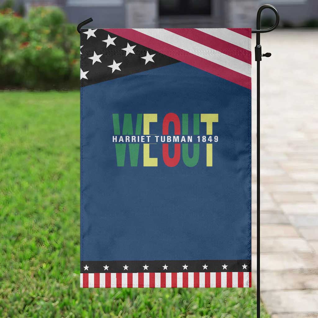 Harriet Tubman Quote Garden Flag Black Woman American History Activist