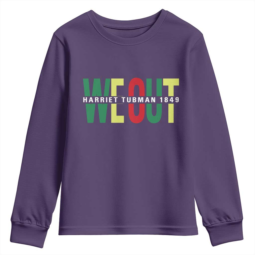 Harriet Tubman Quote Youth Sweatshirt Black Woman American History Activist