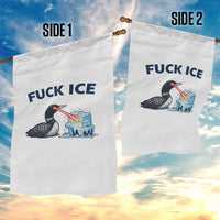 Minnesota Anti ICE Immigration Protest Ladies Garden Flag Fuck Ice