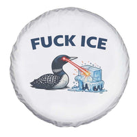 Minnesota Anti ICE Immigration Protest Ladies Spare Tire Cover Fuck Ice
