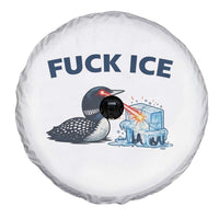 Minnesota Anti ICE Immigration Protest Ladies Spare Tire Cover Fuck Ice