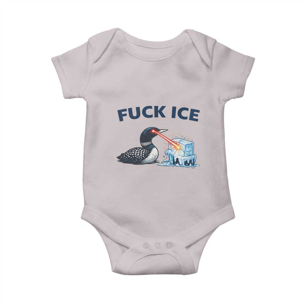 Minnesota Anti ICE Immigration Protest Ladies Baby Onesie Fuck Ice