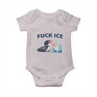 Minnesota Anti ICE Immigration Protest Ladies Baby Onesie Fuck Ice