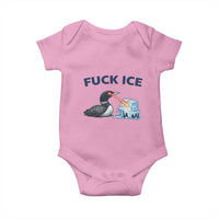 Minnesota Anti ICE Immigration Protest Ladies Baby Onesie Fuck Ice