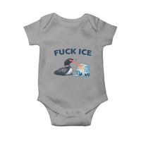 Minnesota Anti ICE Immigration Protest Ladies Baby Onesie Fuck Ice