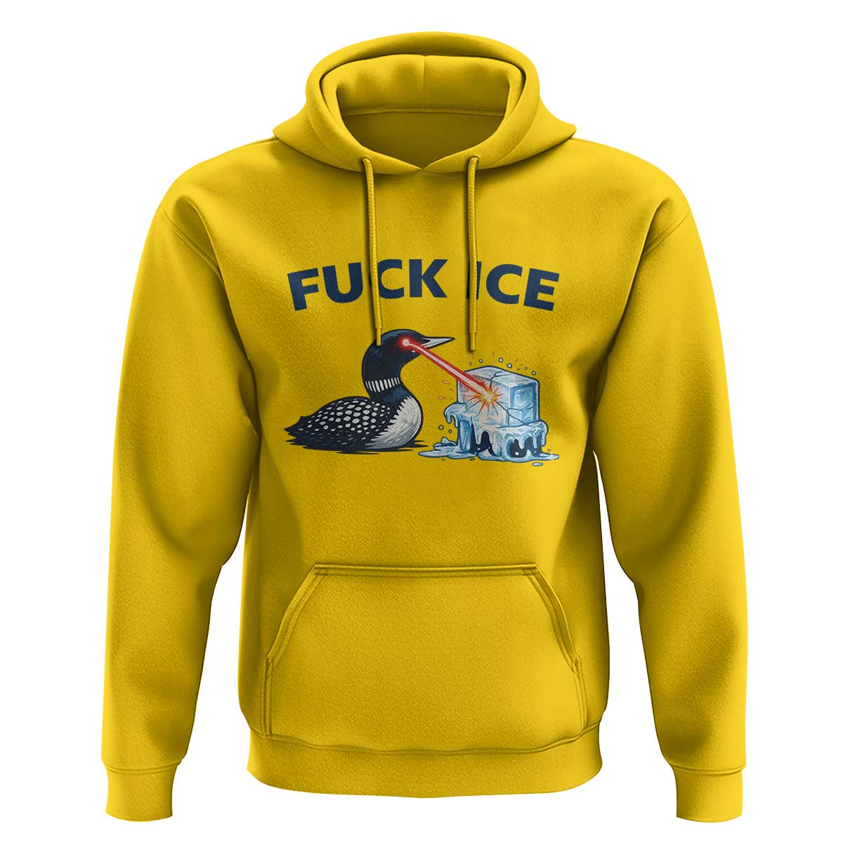 Minnesota Anti ICE Immigration Protest Ladies Hoodie Fuck Ice