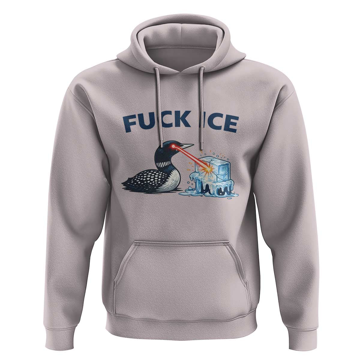 Minnesota Anti ICE Immigration Protest Ladies Hoodie Fuck Ice