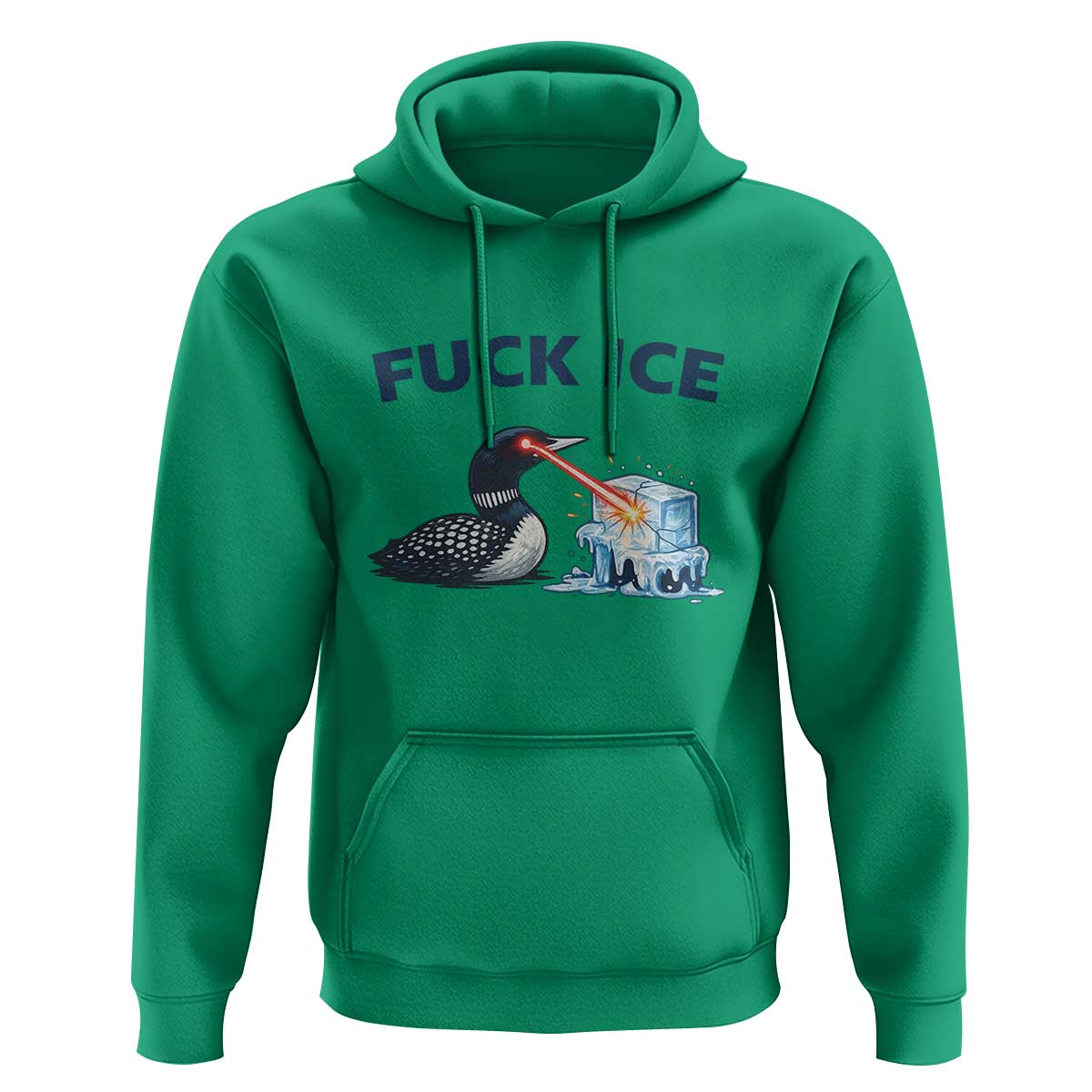 Minnesota Anti ICE Immigration Protest Ladies Hoodie Fuck Ice