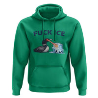 Minnesota Anti ICE Immigration Protest Ladies Hoodie Fuck Ice
