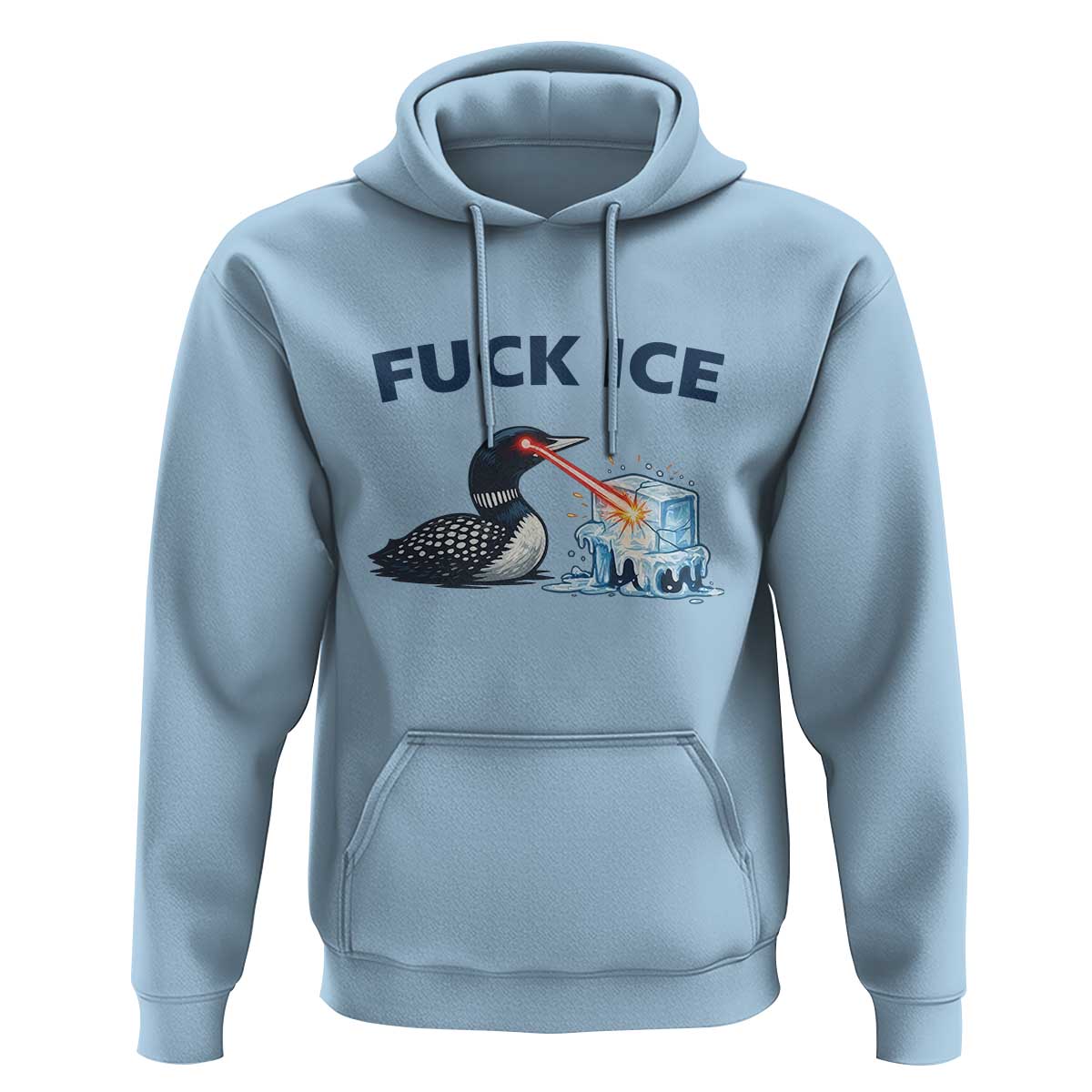 Minnesota Anti ICE Immigration Protest Ladies Hoodie Fuck Ice