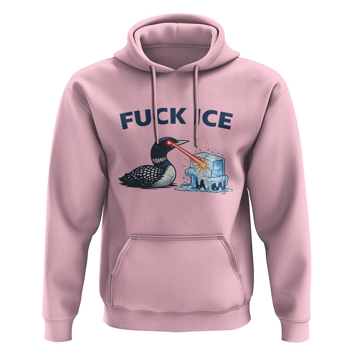 Minnesota Anti ICE Immigration Protest Ladies Hoodie Fuck Ice