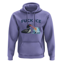 Minnesota Anti ICE Immigration Protest Ladies Hoodie Fuck Ice