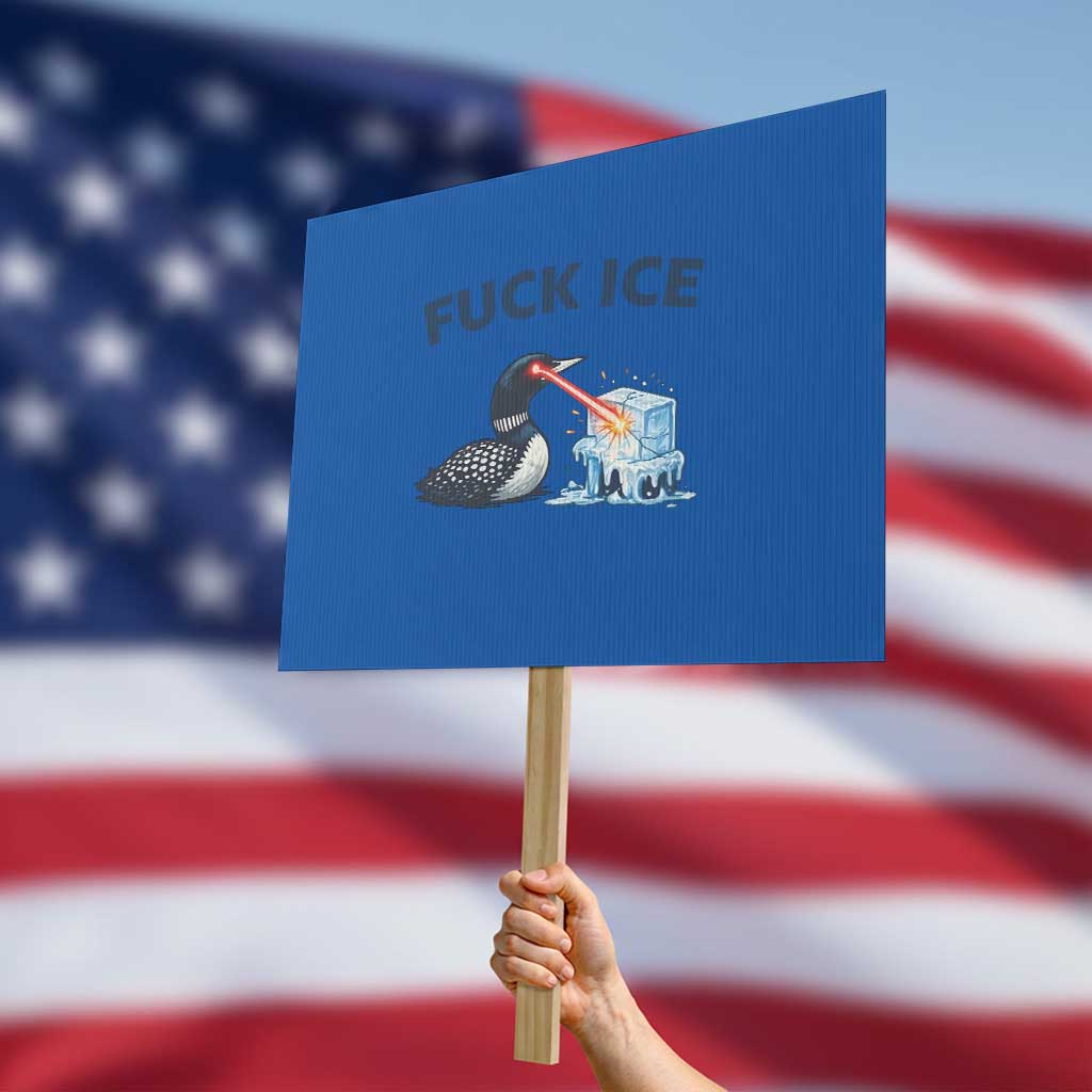 Minnesota Anti ICE Immigration Protest Ladies Protest Sign Fuck Ice