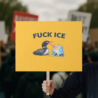 Minnesota Anti ICE Immigration Protest Ladies Protest Sign Fuck Ice