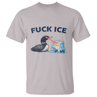 Minnesota Anti ICE Immigration Protest Ladies T Shirt Fuck Ice