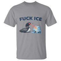 Minnesota Anti ICE Immigration Protest Ladies T Shirt Fuck Ice