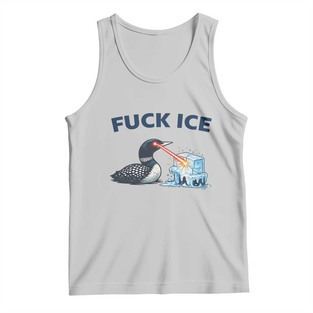 Minnesota Anti ICE Immigration Protest Ladies Tank Top Fuck Ice