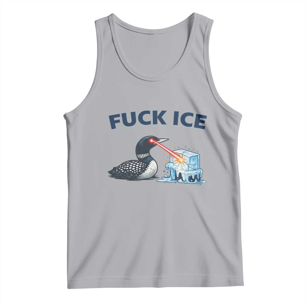Minnesota Anti ICE Immigration Protest Ladies Tank Top Fuck Ice