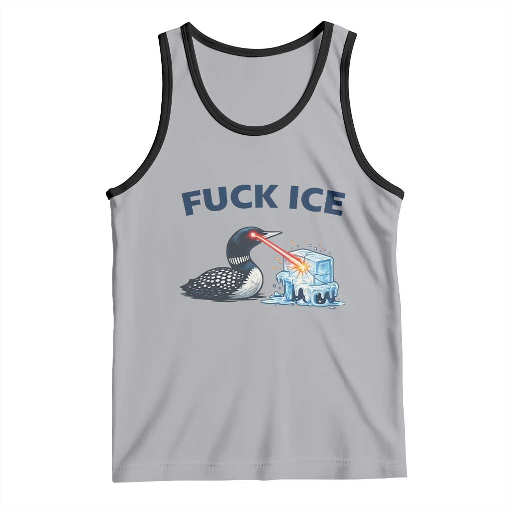 Minnesota Anti ICE Immigration Protest Ladies Tank Top Fuck Ice