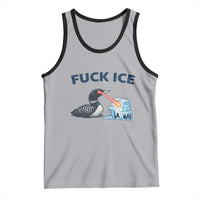 Minnesota Anti ICE Immigration Protest Ladies Tank Top Fuck Ice