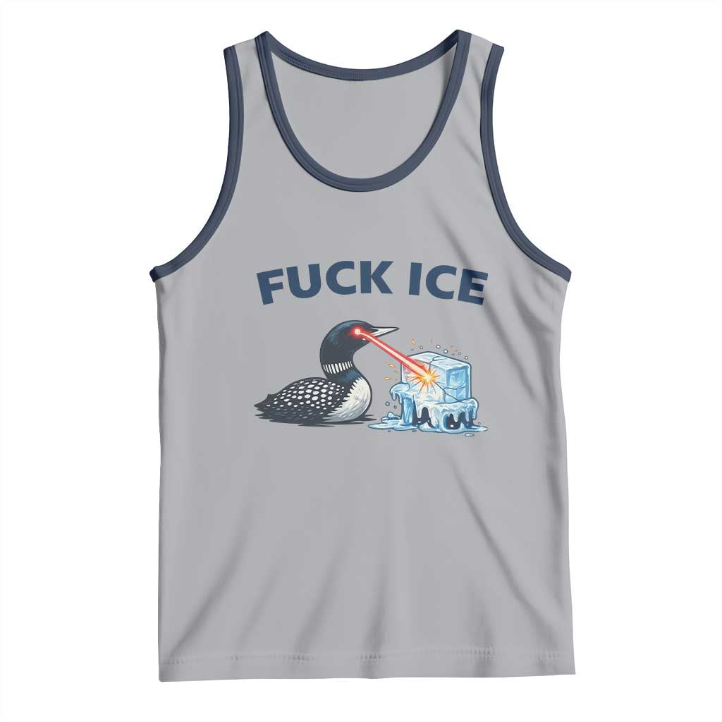 Minnesota Anti ICE Immigration Protest Ladies Tank Top Fuck Ice
