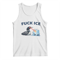 Minnesota Anti ICE Immigration Protest Ladies Tank Top Fuck Ice