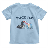 Minnesota Anti ICE Immigration Protest Ladies Toddler T Shirt Fuck Ice