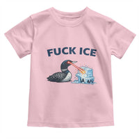 Minnesota Anti ICE Immigration Protest Ladies Toddler T Shirt Fuck Ice