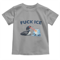 Minnesota Anti ICE Immigration Protest Ladies Toddler T Shirt Fuck Ice