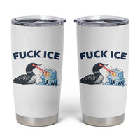 Minnesota Anti ICE Immigration Protest Ladies Tumbler Cup Fuck Ice