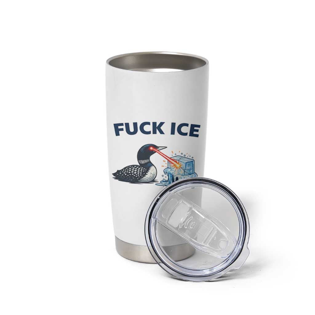 Minnesota Anti ICE Immigration Protest Ladies Tumbler Cup Fuck Ice