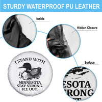 I Stand With Minnesota Spare Tire Cover Minnesota Anti ICE Immigration Protest