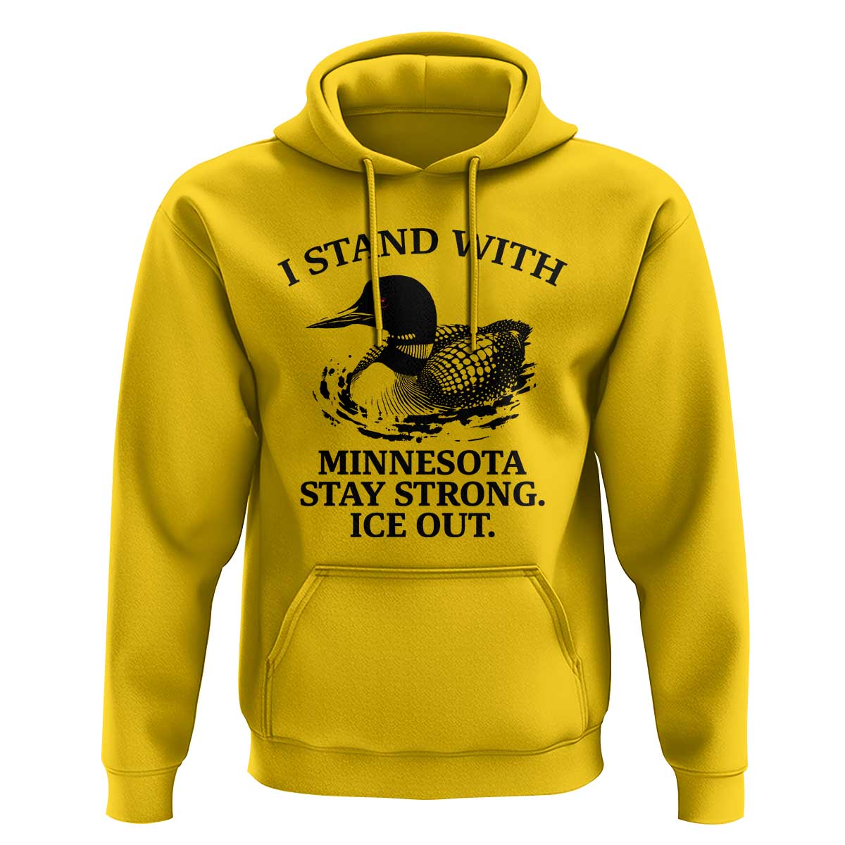 I Stand With Minnesota Hoodie Minnesota Anti ICE Immigration Protest
