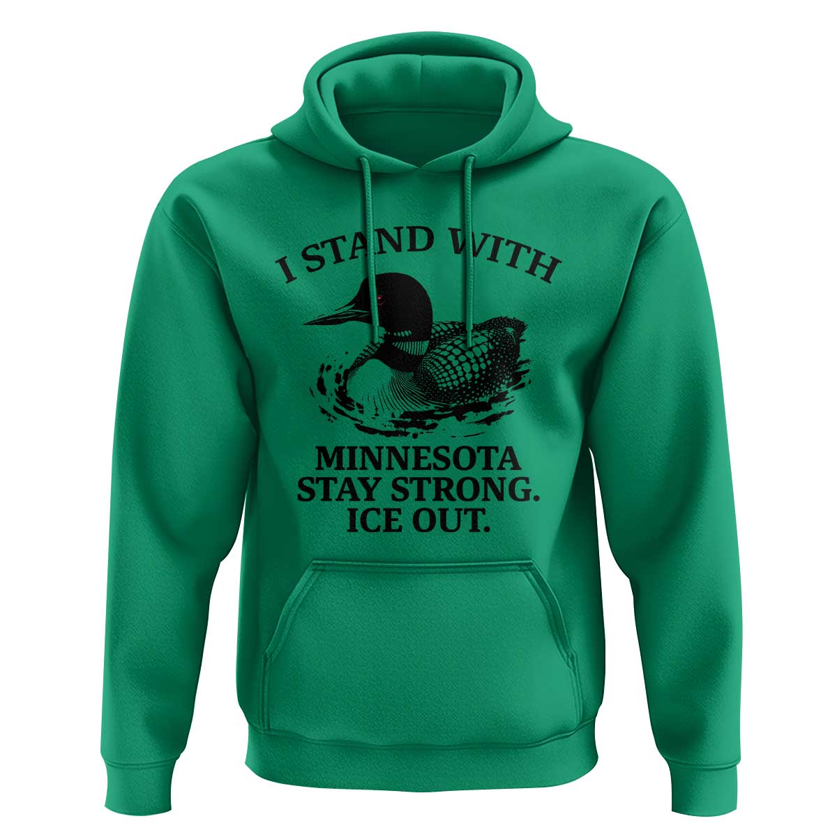 I Stand With Minnesota Hoodie Minnesota Anti ICE Immigration Protest