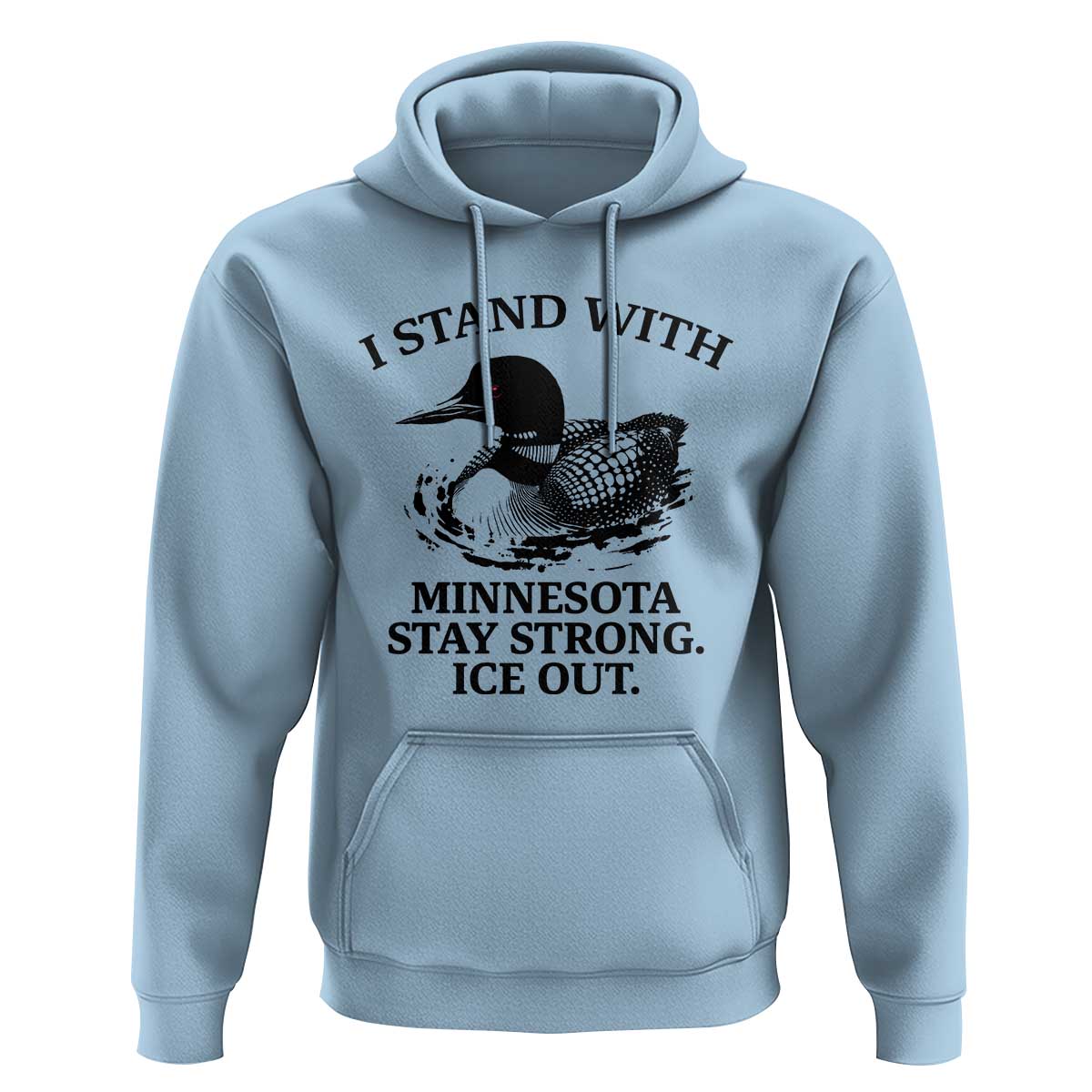 I Stand With Minnesota Hoodie Minnesota Anti ICE Immigration Protest