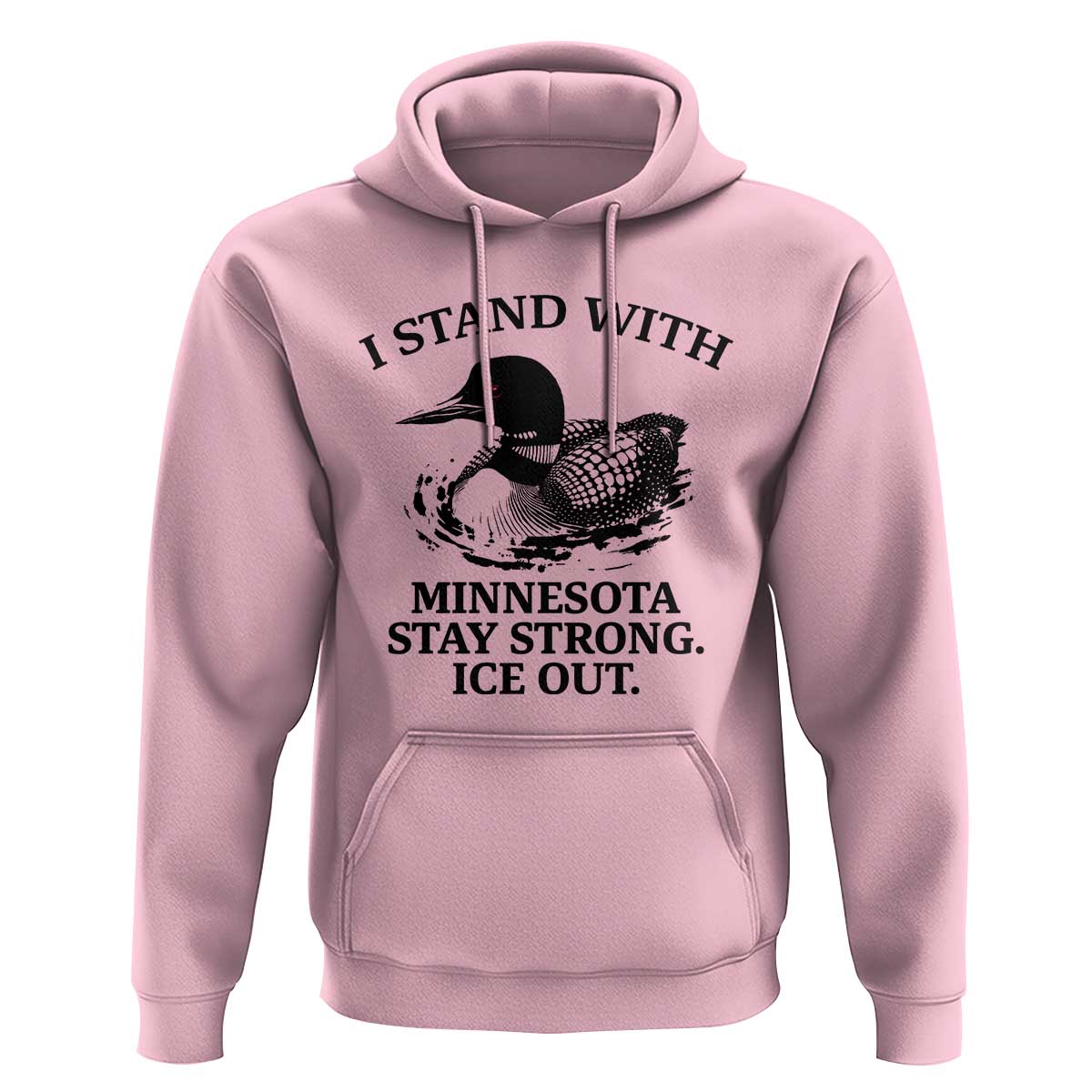 I Stand With Minnesota Hoodie Minnesota Anti ICE Immigration Protest