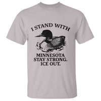 I Stand With Minnesota T Shirt Minnesota Anti ICE Immigration Protest